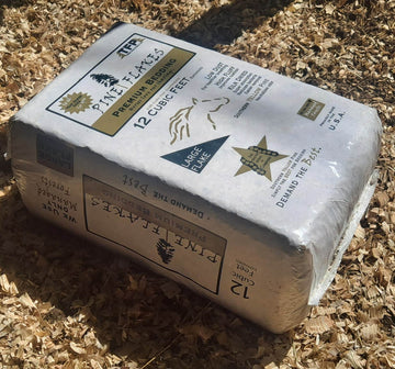 TELFAIR LARGE FLAKE PINE SHAVINGS 12 CU TEL