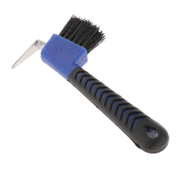 HORSE CARE:GROOMING:BLUE HOOF PICK/BRUSH