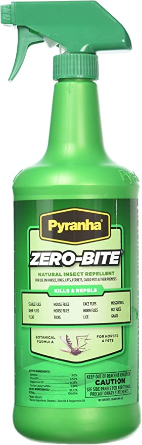 PYRANHA ZERO-BITE SPRAY (Green) 32 Oz