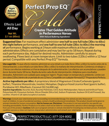 PERFECT PREP EQ™ Gold Calming Paste