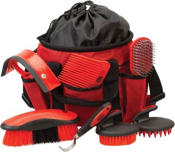HORSE CARE:GROOMING:UTILITY BUCKET (Red)
