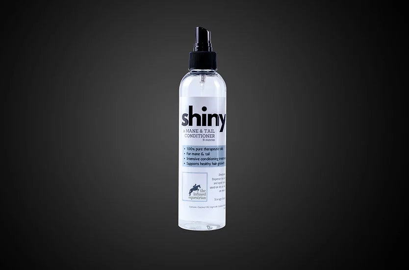 HORSE CARE:GROOMING:SHINY TAIL AND MANE CONDITIONNEE BY THE INFUSED EQUINE