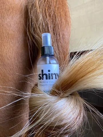 HORSE CARE:GROOMING:SHINY TAIL AND MANE CONDITIONNEE BY THE INFUSED EQUINE